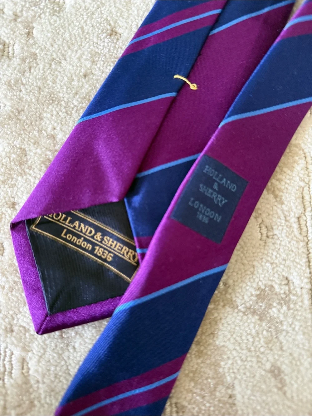 Set of 3 luxury ties- 2 are handmade!